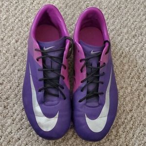 Nike Mercurial Soccer Spikes Girls Size 5Y